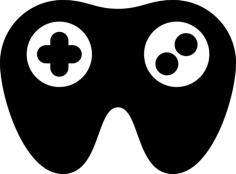 Game Control Icon Svg Vector, Free Vectors File